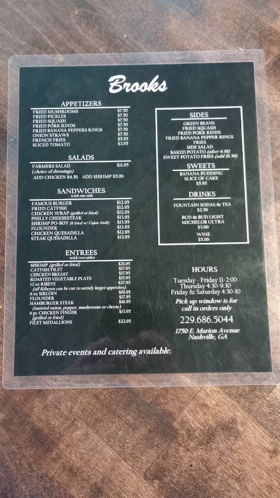 Brooks Steakhouse 2